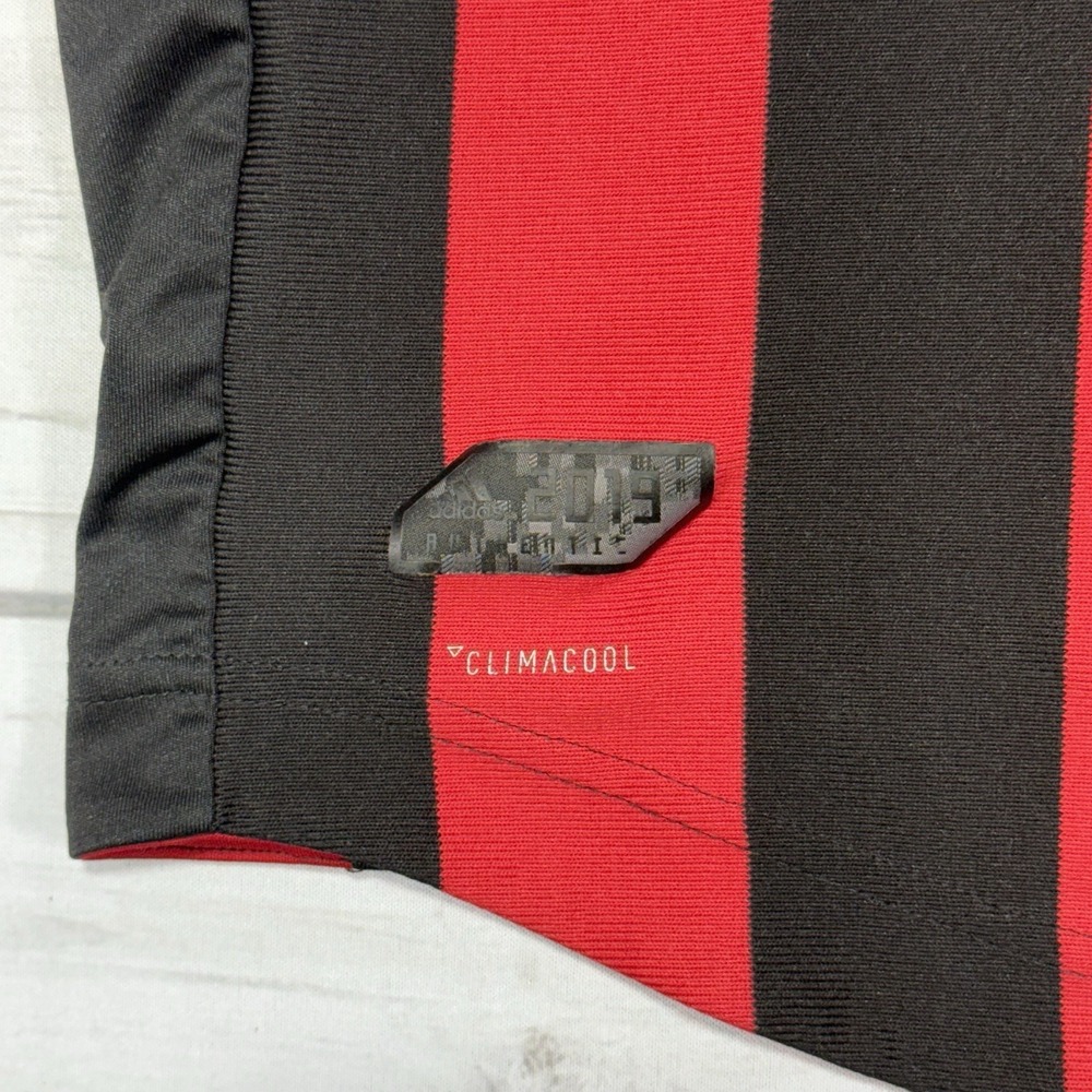adidas Jersey Mens Large Black Red Atlanta United 2019 Authentic Home MLS - Picture 4 of 9
